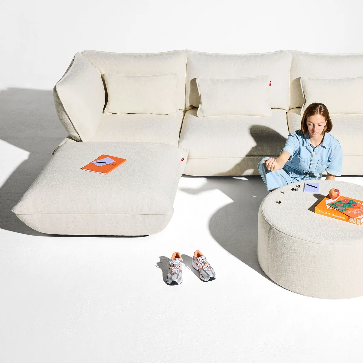 Fatboy - Sumo Canapé, crème (bouclé)