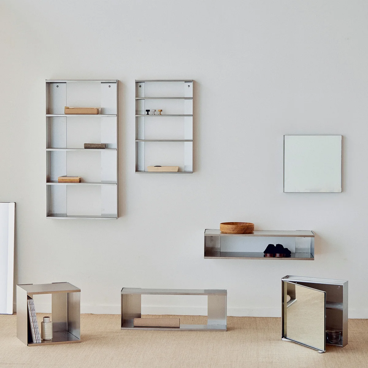 Form & Refine - Taper Famille de produits, acier inoxydable brossé