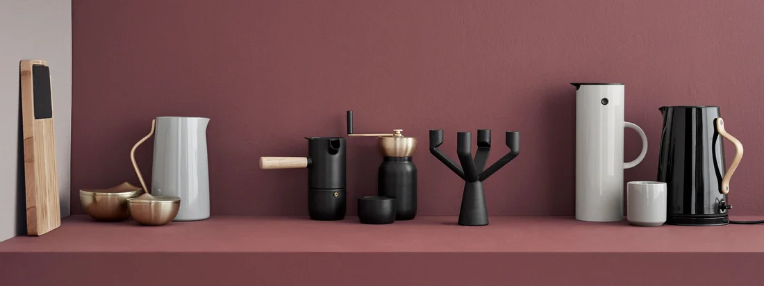 Appareil à Eau Gazeuse Stelton Brus - Acier Inoxydable Et Plastique, Couleur Brun, Neuf