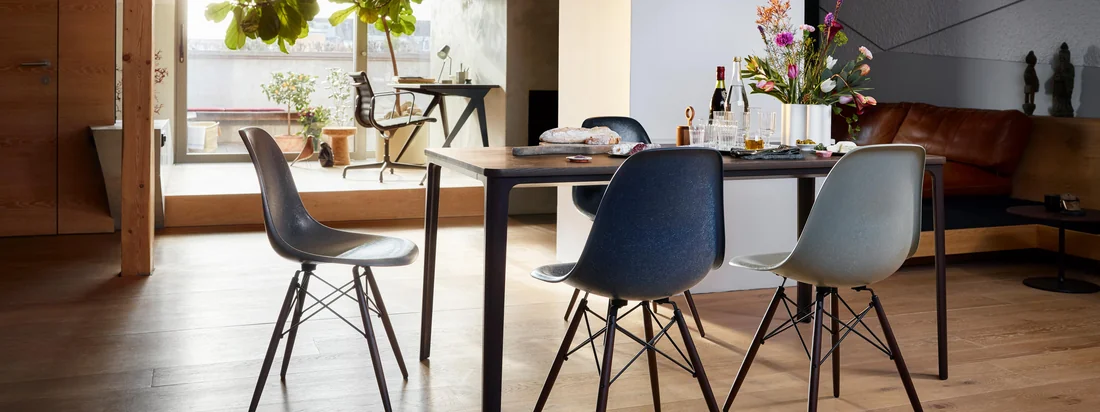 Vitra - Fauteuils en fibre de verre Eames