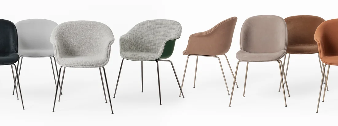 Le duo dano-italien Stine Gam et Enrico Fratesi a pris comme modèle les formes courbes des ailes de chauve-souris et a conçu la chaise Bat, intemporelle et élégante.