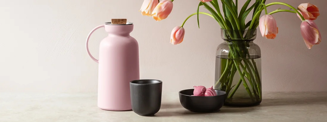 Les différents produits de la collection Silhouette ont une belle surface mate qui leur donne un aspect très élégant et fantaisiste.