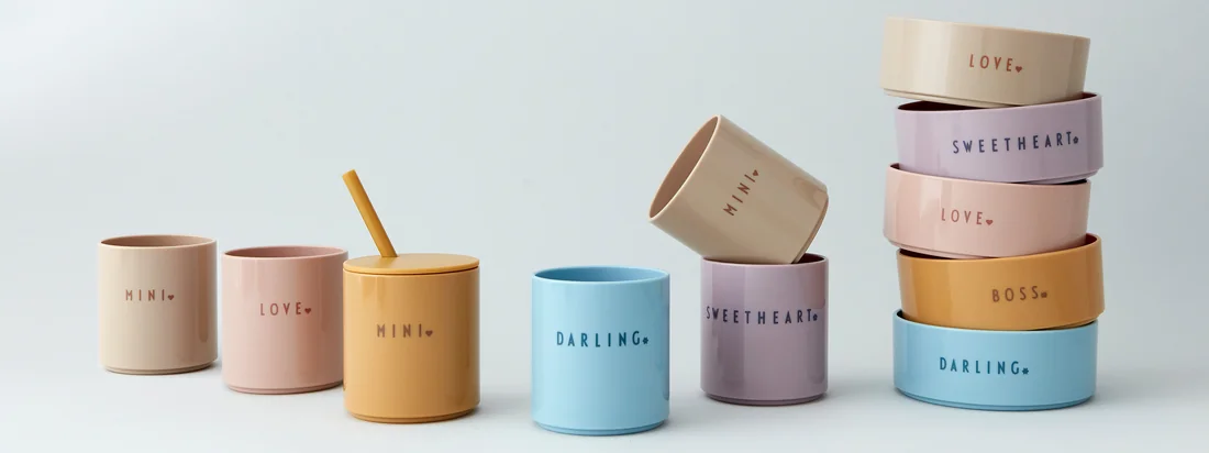 DARLING, SWEETHEART ou MINI - les gobelets à bonbons en Tritan, sans polluant, résistant à la rupture et très durable, assurent un aspect de verre et un toucher noble.