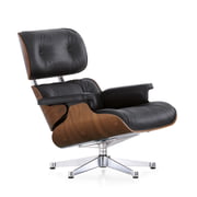 Vitra - Lounge Chair - noyer, noir