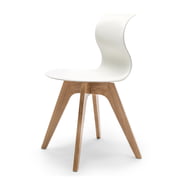 Flötotto - Chaise Pro 6, châssis en étoiles 4 branches en bois