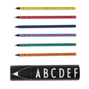Design Letters - Lot de crayons de couleur AJ