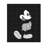 IXXI - Collage Mickey Mouse (noir et blanc)