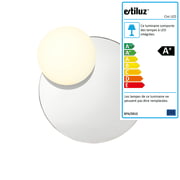 Estiluz - Applique circ led avec miroir