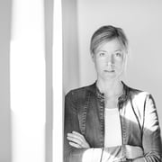 La designer Christine Rathmann
