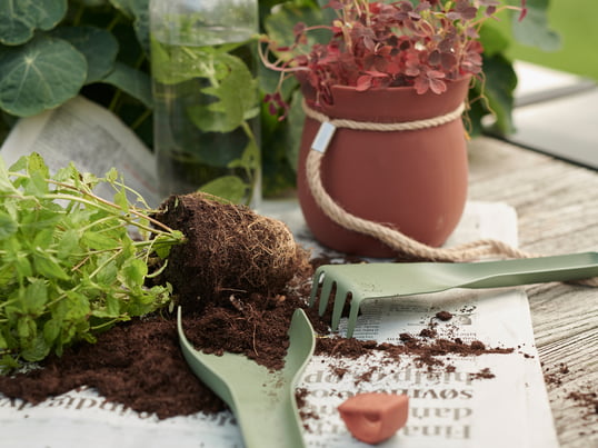 Topics : Plantation - Rig-Tig by Stelton - Green-It garden tool - Single image - Garden tool-green-plant-pot