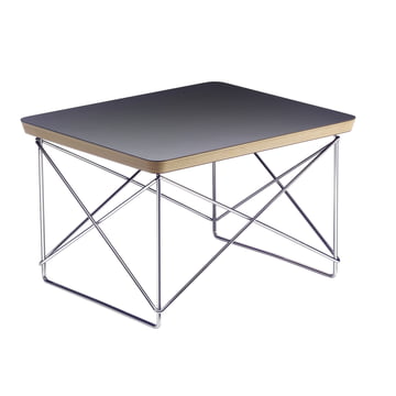 Eames Occasional Table LTR de Vitra en HPL noir / chrome