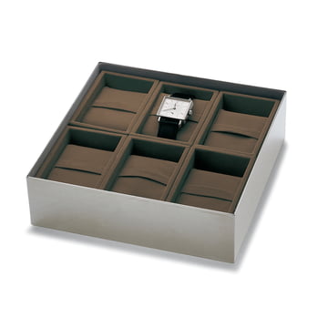 Philippi Cube Coffret à montres, ouvert
