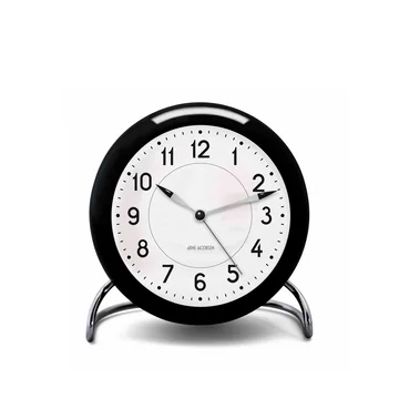 Réveil Analogique Ravel RC049.3, Grand Modèle Rond Noir, Design Moderne