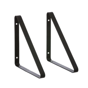 Ferm Living - Système d'étagères Shelf Hangers, noir
