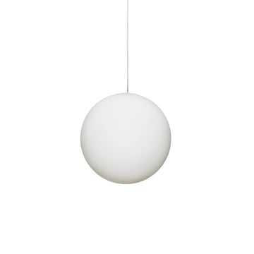 La lampe à suspension Luna Ø 16 cm de Design House Stockholm en blanc