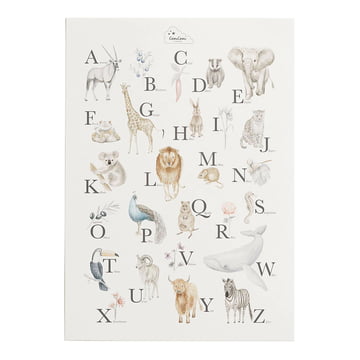 Alphabet Poster de Cam Cam Copenhagen