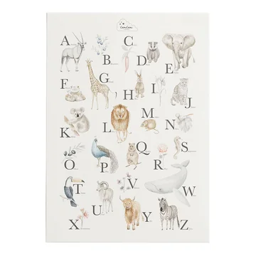 Alphabet Poster de Cam Cam Copenhagen