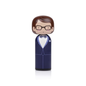 Lucie Kaas - Sketch Inc. figurine en bois H 14,5 cm, Yves