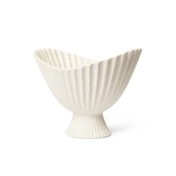 Fountain - Coupe décorative, medium, blanc cassé de Ferm Living