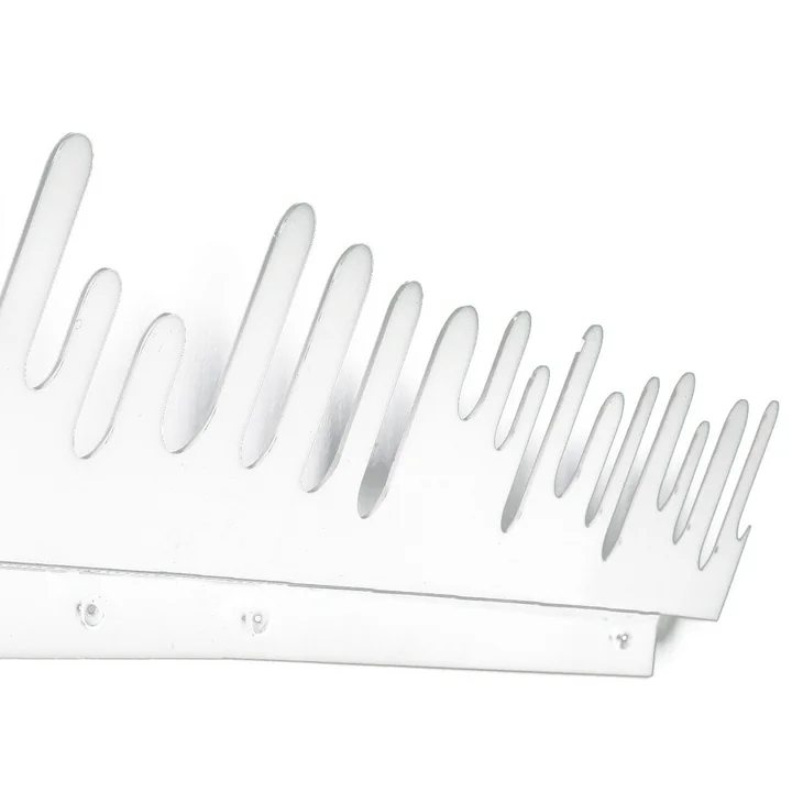 Le site Wave Hanger Porte-manteaux de Design House Stockholm , blanc, ensemble de 2