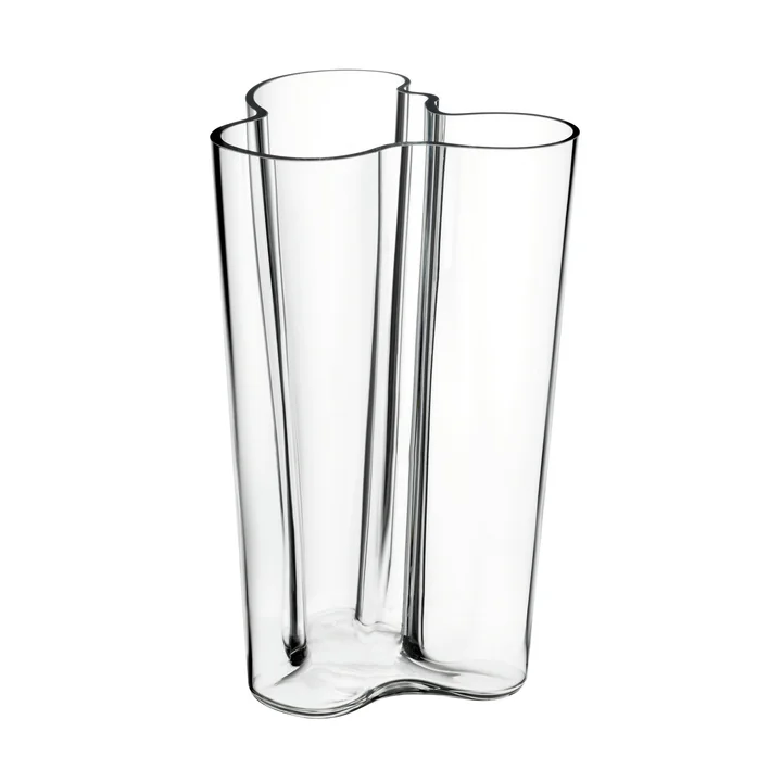 Aalto Vase Finlandia 251 mm de Iittala en clair