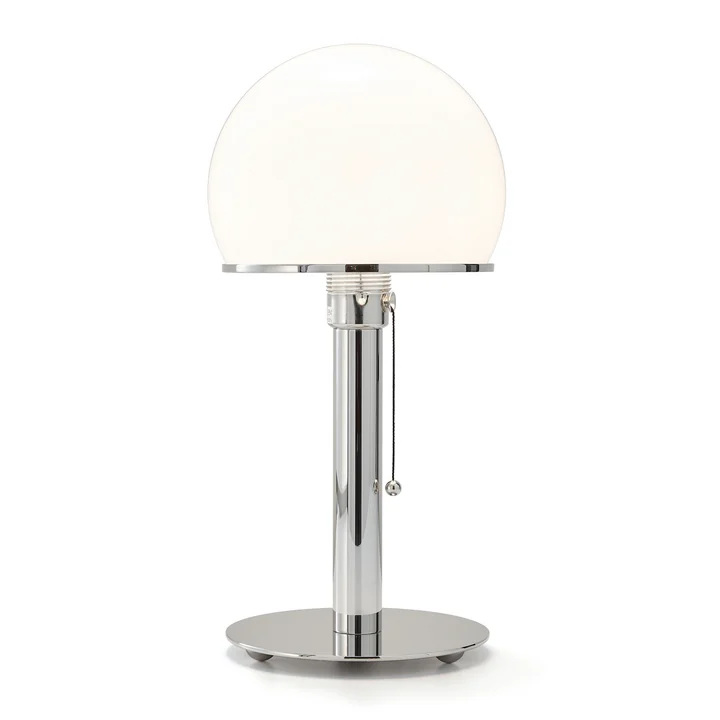 Wagenfeld Lampe WA24 avec pied en métal