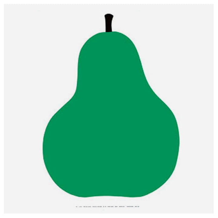 Poster « Due, la pera » de Danese
