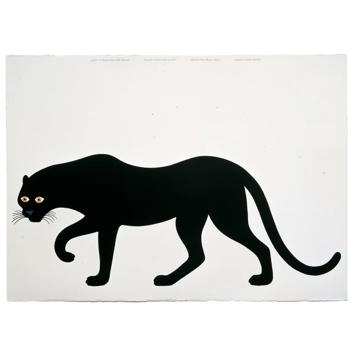 Poster « Quattro, la pantera », Danese