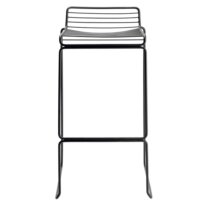 Hee Tabouret de bar high de HAY en noir