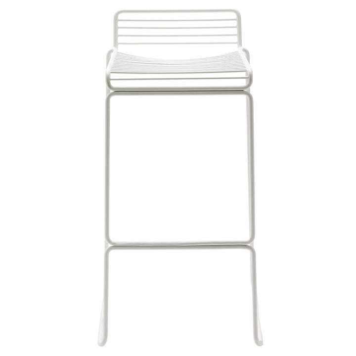 Le fauteuil Hay Hee Tabouret de bar en blanc