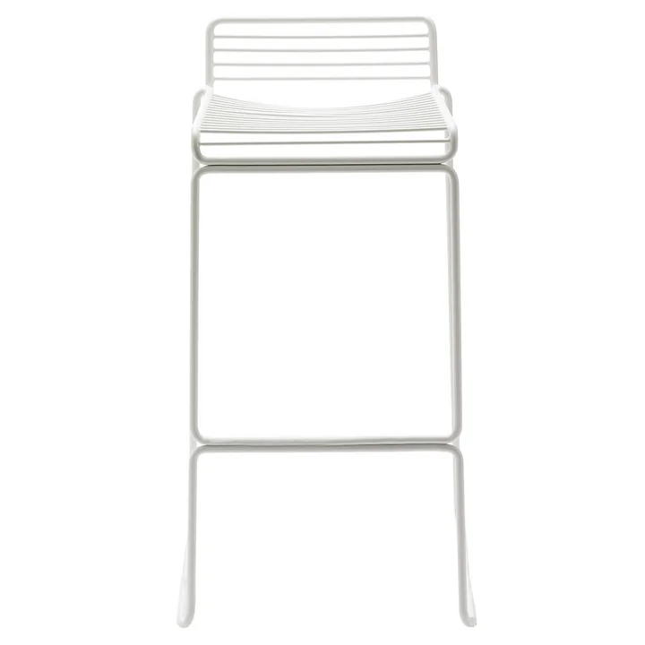 Le fauteuil HAY Hee Tabouret de bar en blanc