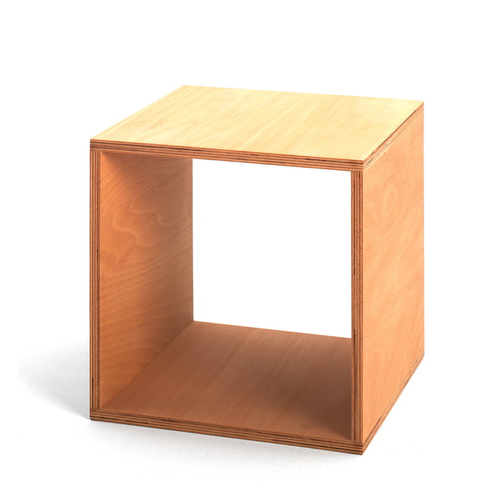 Tojo - Table de Cube chevet en hêtre