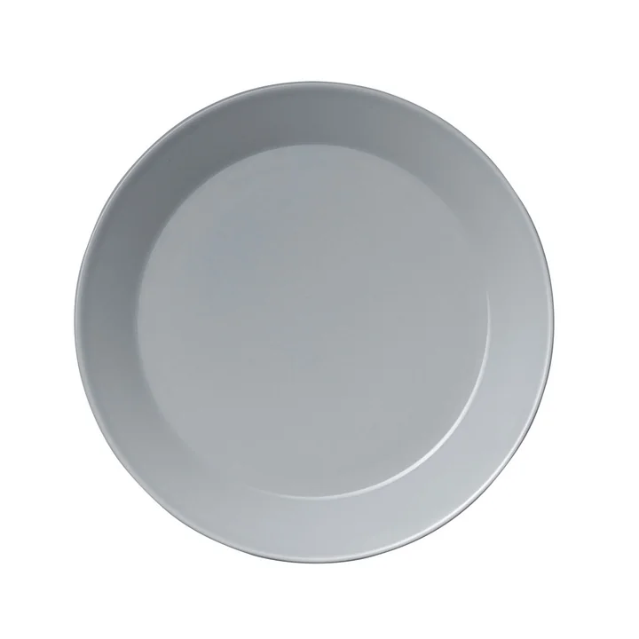 Teema - Assiette plate Ø 21 cm de Iittala en gris perle