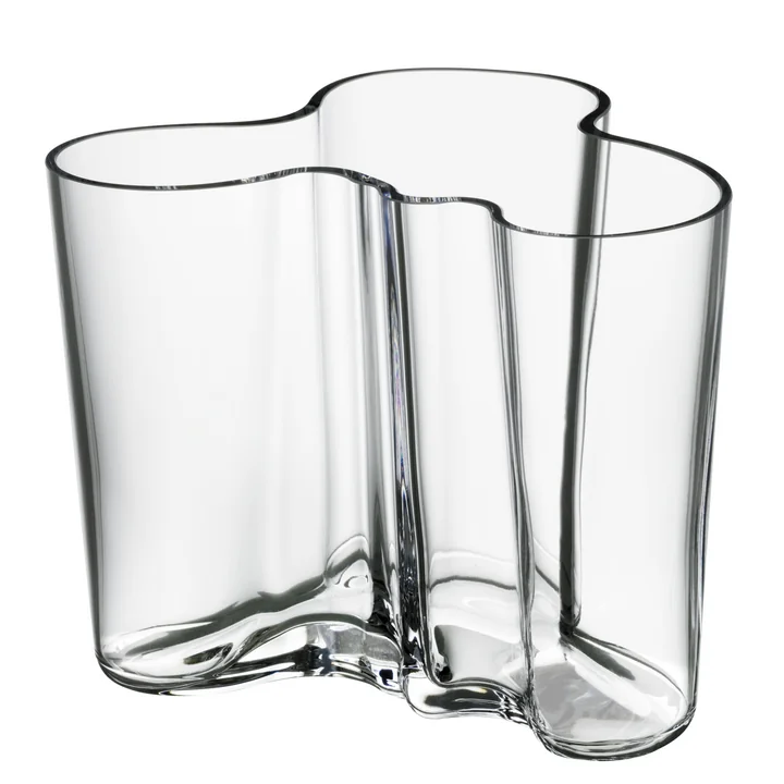 Alvar Aalto vase transparent