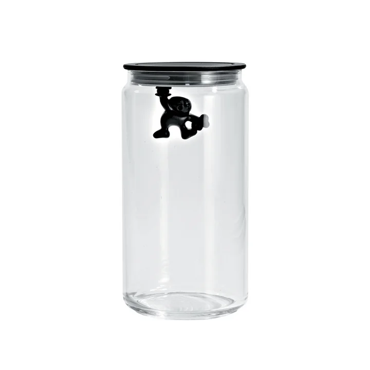 Pot de cuisine Gianni, 140 cl, noir par A di Alessi