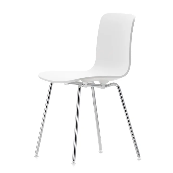 Hal Tube Chaise de Vitra en blanc/chrome