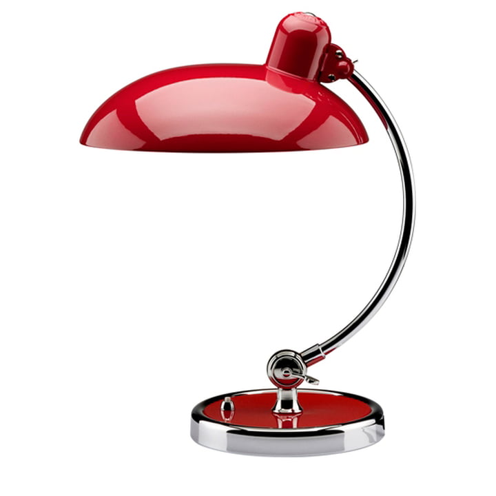 KAISER idell 6631 -T Luxus Lampe de table de Fritz Hansen en ruby red