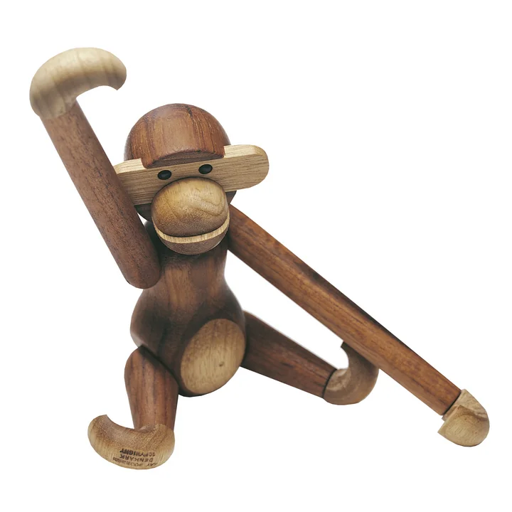 Singe en bois de Kay Bojesen