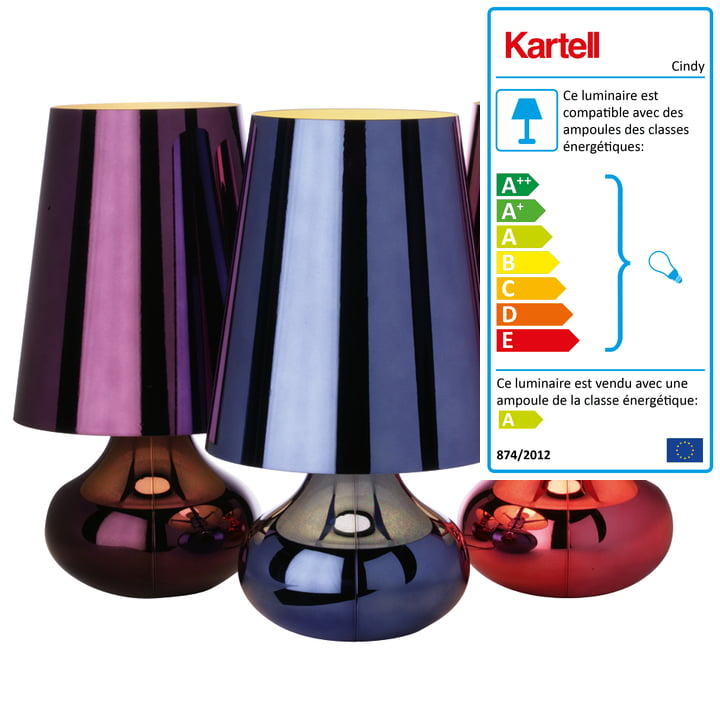 Cindy Lampe de table de Kartell