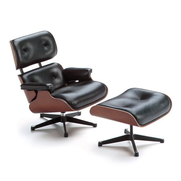 Vitra - Lounge Chair & Ottoman miniature