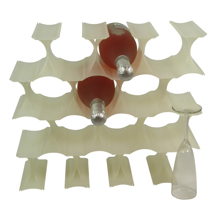 Kartell - Casier à bouteilles Infinity, blanc