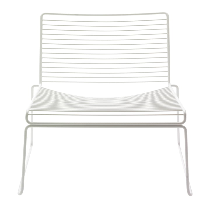 Hee Lounge Chair de Hay en blanc