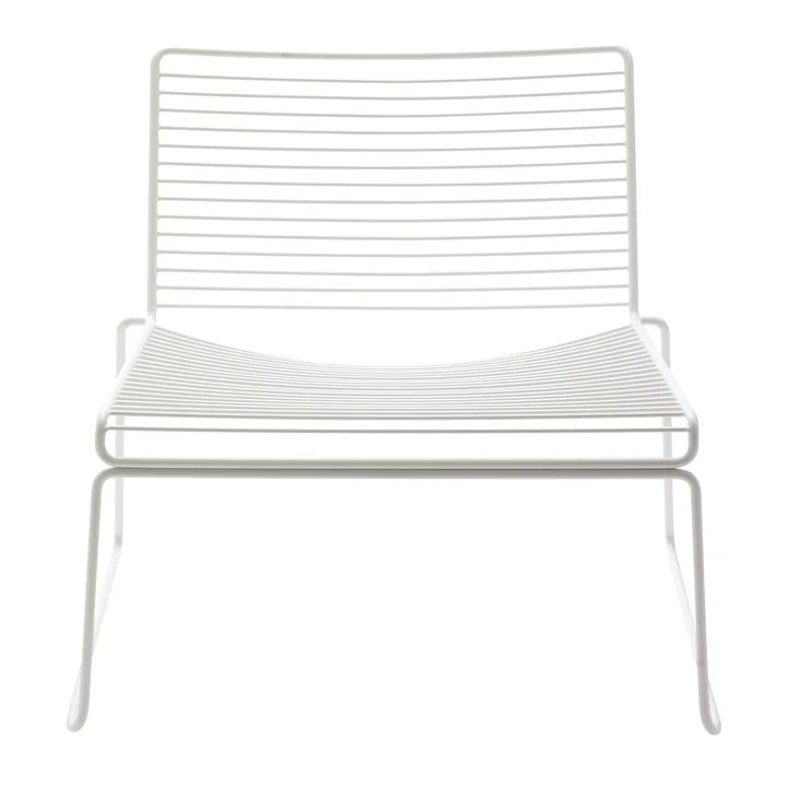 Hee Lounge Chair de HAY en blanc