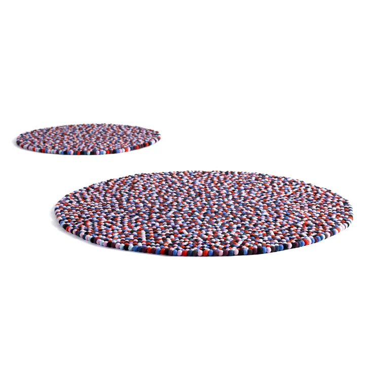 HAY - Tapis Pinocchio coral black