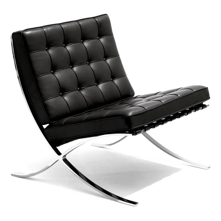 Knoll - Barcelona Fauteuil, noir