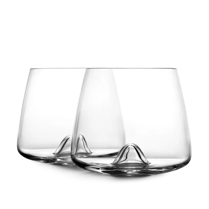 Normann Copenhagen - Whisky Verre, duo se tenant en diagonale l'un en face de l'autre