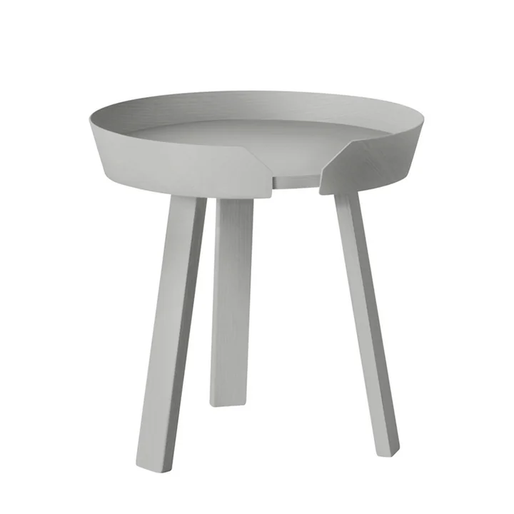 Around Petite table d'appoint de Muuto en gris