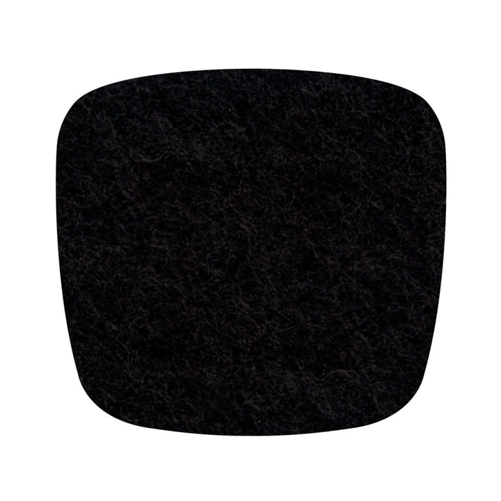Hey Sign - Coussin de siège en feutre Eames Plastic Armchair, noir 5 mm