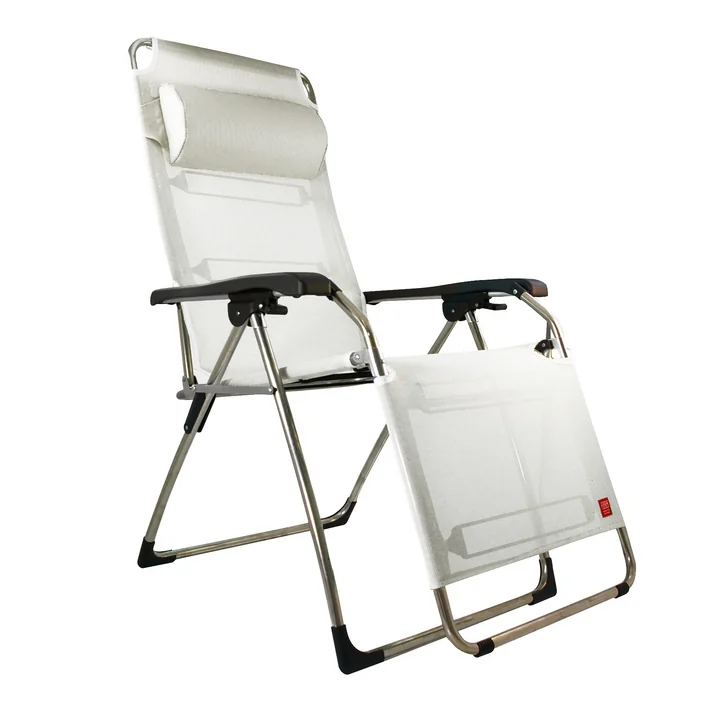 Amida Fauteuil relax en aluminium de Fiam en blanc