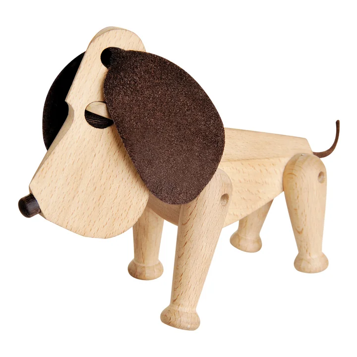 Architectmade - Chien en bois Oscar